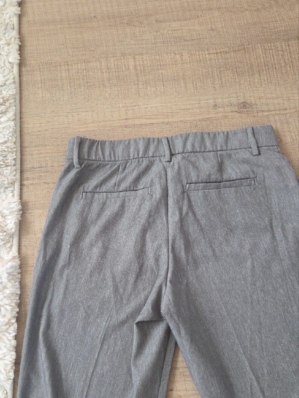 Lee Wide Leg Women's Pants in Gray - Picture 3 of 6
